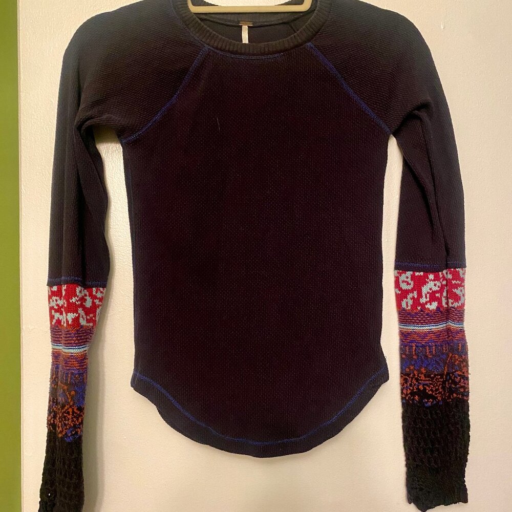 Bright Blue Art School Thermal Free People S